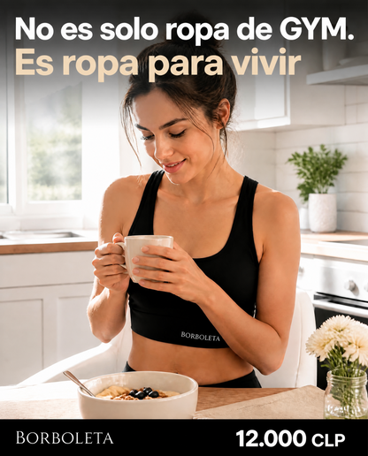 Peto Running Borboleta — $12.000 CLP