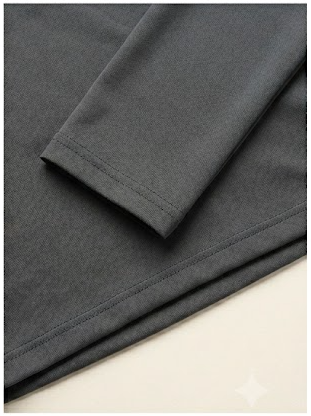 Crop Top Deportivo Manga Larga — Elasticada / adaptable